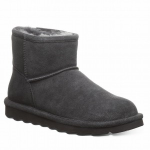 Bearpaw Alyssa Stiefeletten Damen Grau | QJJ1169MS