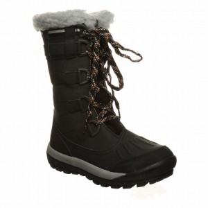 Bearpaw Desdemona Wanderstiefel Damen Schwarz | DCH9953PS