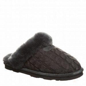 Bearpaw Effie Hausschuhe Damen Schwarz | WLF8029EM