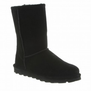 Bearpaw Elle Short Stiefel Damen Schwarz | BAQ1962VC