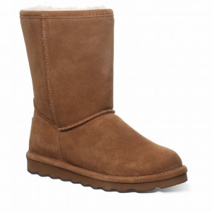 Bearpaw Elle Short Wide Stiefel Damen Braun | XDI5296ZW