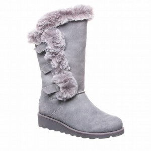 Bearpaw Genevieve Stiefel Damen Grau | TIK5146IP