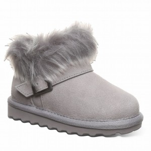 Bearpaw Jasmine Toddler Stiefel Kinder Grau | OMR5133JG