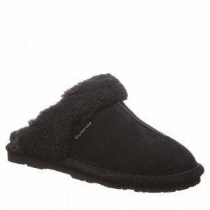 Bearpaw Loketta Hausschuhe Damen Schwarz | DYY4044DG