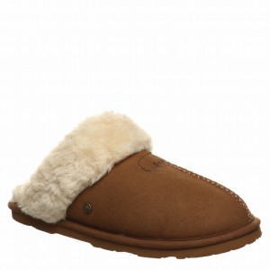 Bearpaw Loki Vegan Hausschuhe Damen Braun | GUQ7221IY