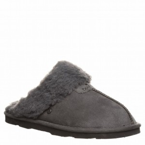 Bearpaw Loki Vegan Hausschuhe Damen Schwarz | KNH1656VS