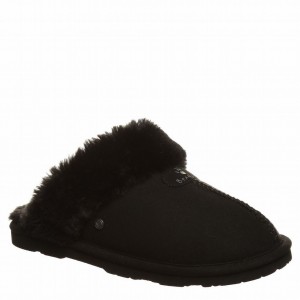 Bearpaw Loki Vegan Hausschuhe Damen Schwarz | UCS230IG