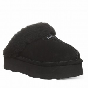 Bearpaw Retro Loki Hausschuhe Damen Schwarz | EQN9694IU