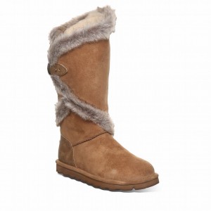 Bearpaw Sheilah Stiefel Damen Braun | QAE55CB