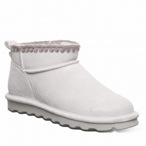 Bearpaw Shorty Crochet Stiefel Damen Grau | KZN3231HO