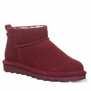 Bearpaw Shorty Stiefeletten Damen Rot | BWH2843ZE