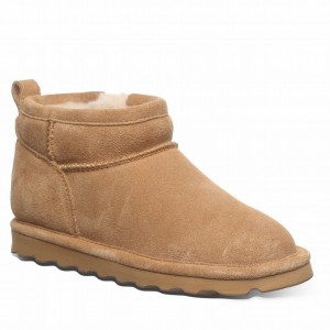 Bearpaw Shorty Youth Stiefel Kinder Braun | WKX2432WU