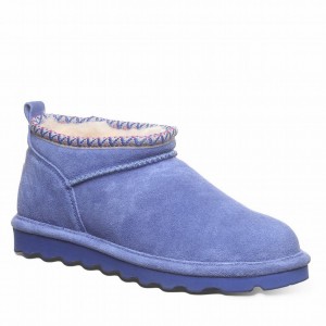 Bearpaw Super Shorty Deco Stiefel Damen Blau | SZH7887PG