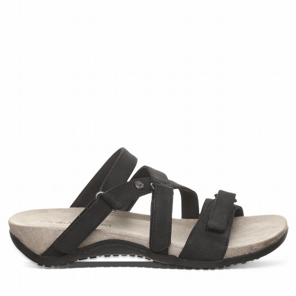 Bearpaw Acacia Sandalen Damen Schwarz | SMZ6576HH