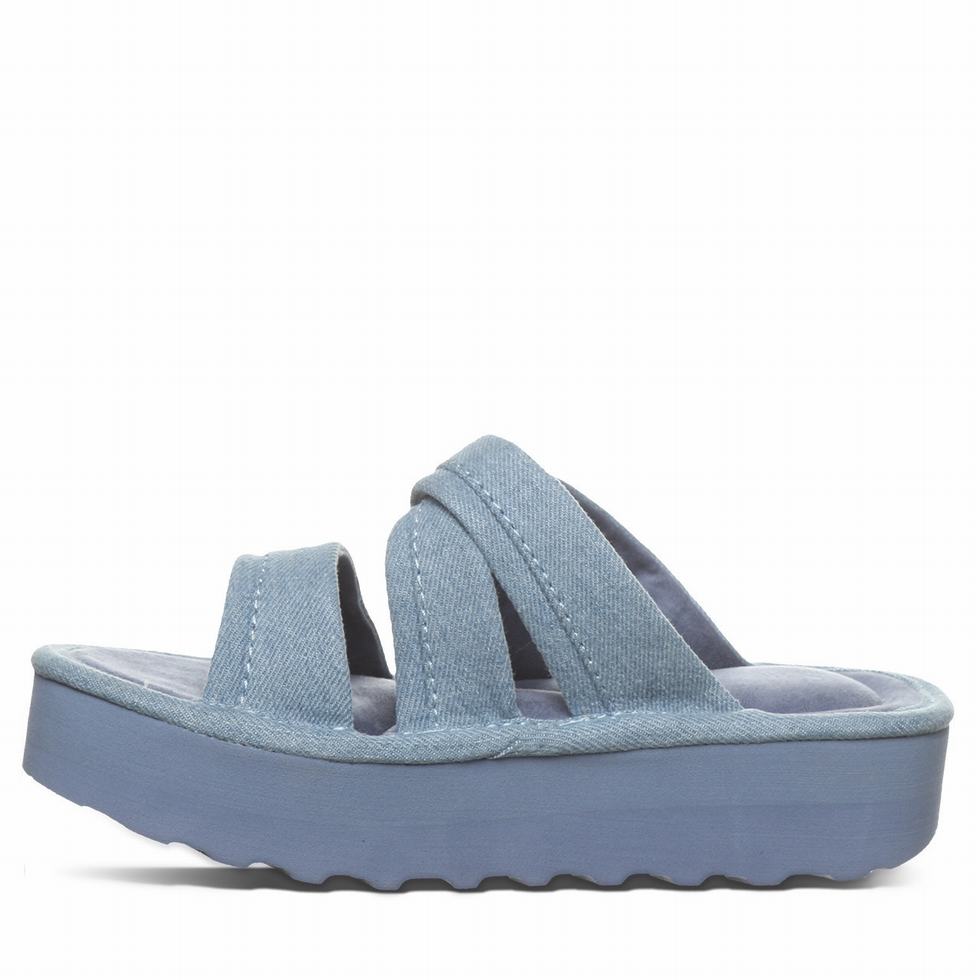 Bearpaw Altitude Sandalen Damen Blau | AAV7441UD