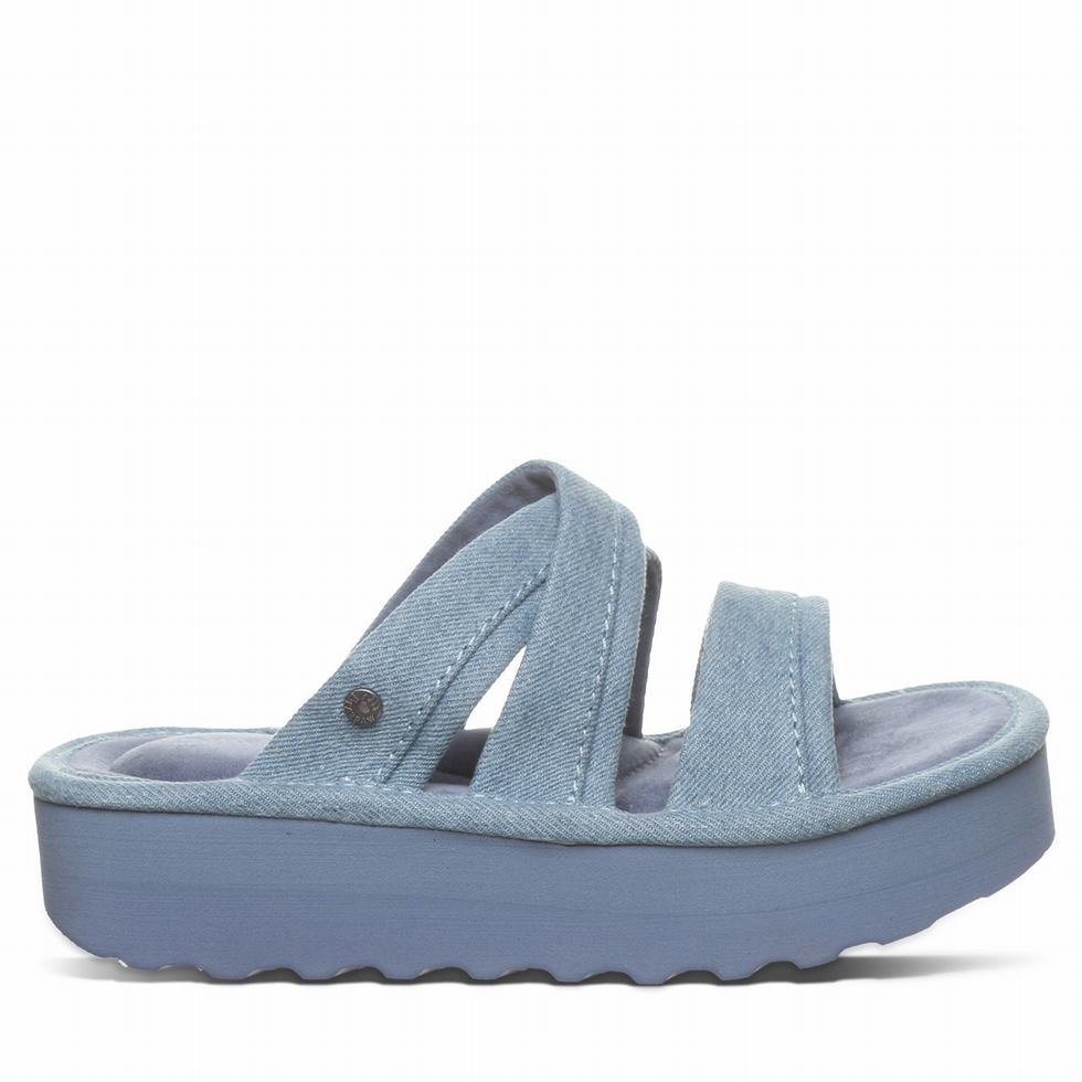 Bearpaw Altitude Sandalen Damen Blau | AAV7441UD