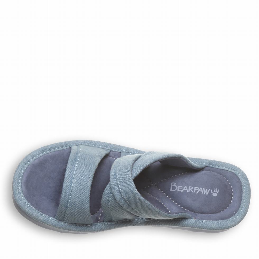 Bearpaw Altitude Sandalen Damen Blau | AAV7441UD