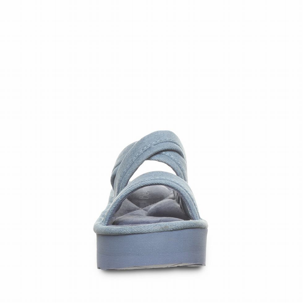 Bearpaw Altitude Sandalen Damen Blau | AAV7441UD