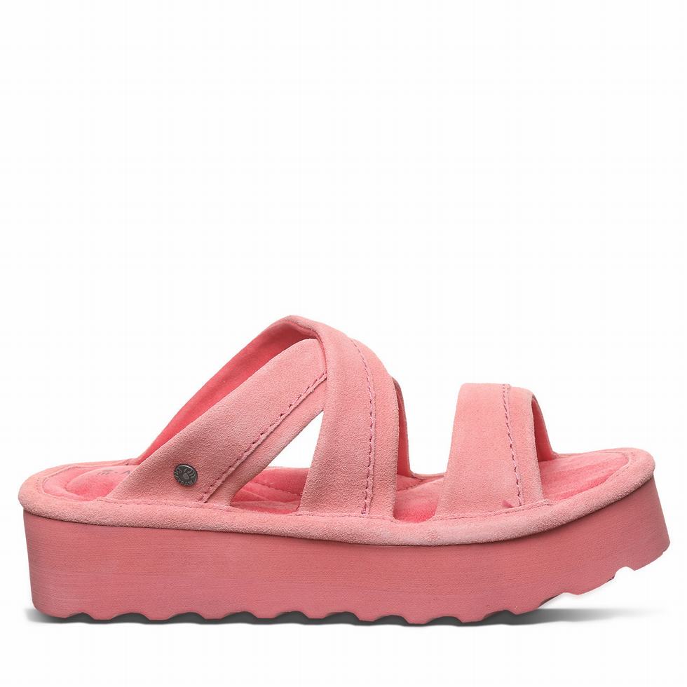 Bearpaw Altitude Sandalen Damen Rosa | BWH6394GN