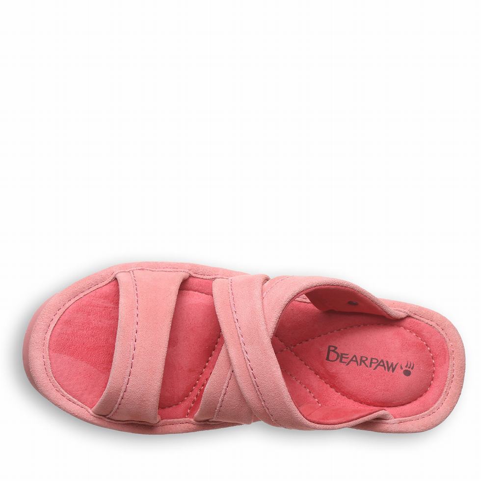 Bearpaw Altitude Sandalen Damen Rosa | BWH6394GN