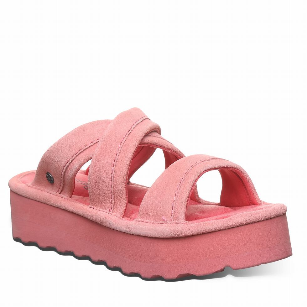 Bearpaw Altitude Sandalen Damen Rosa | BWH6394GN