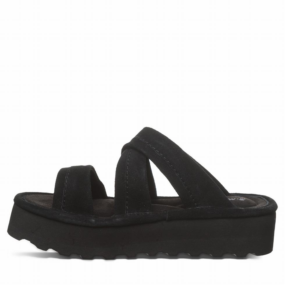 Bearpaw Altitude Sandalen Damen Schwarz | RAP2100LY