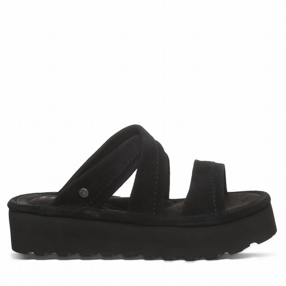 Bearpaw Altitude Sandalen Damen Schwarz | RAP2100LY