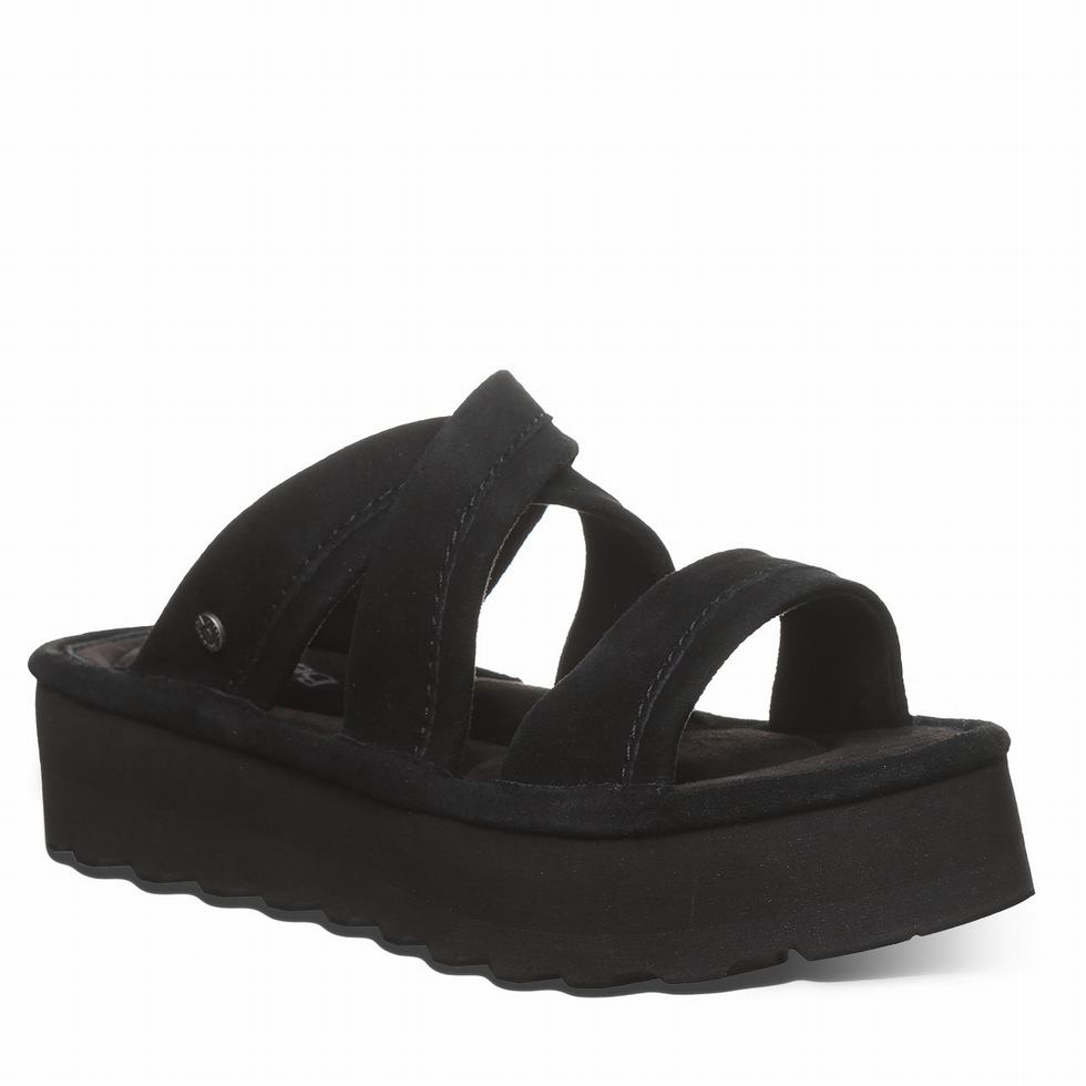 Bearpaw Altitude Sandalen Damen Schwarz | RAP2100LY