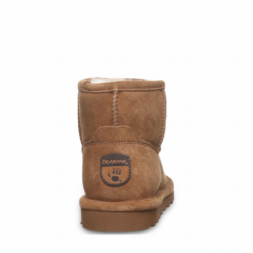 Bearpaw Alyssa Stiefeletten Damen Braun | IUZ2781NS