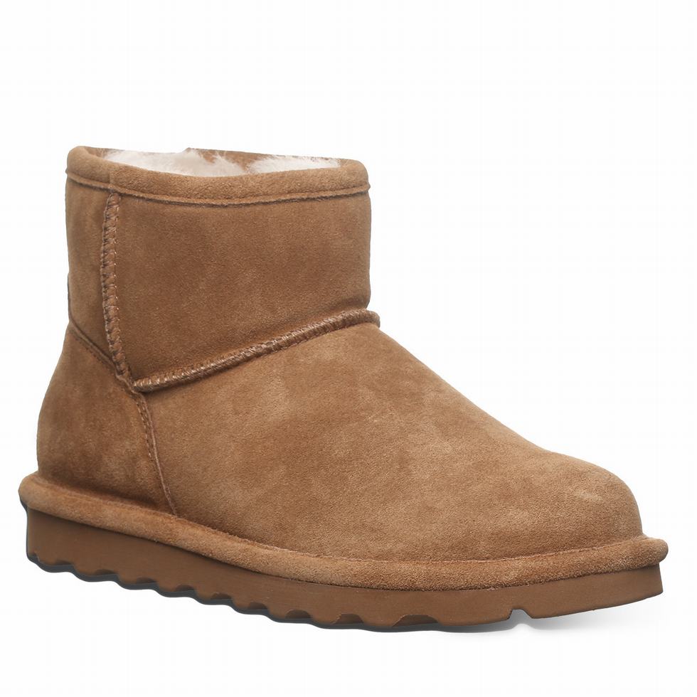 Bearpaw Alyssa Stiefeletten Damen Braun | IUZ2781NS