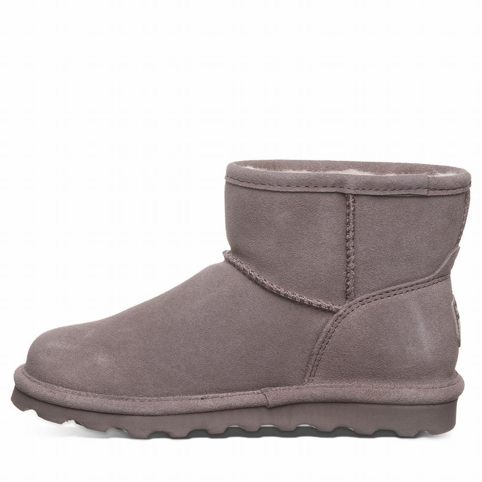 Bearpaw Alyssa Stiefeletten Damen Grau | YUR2828RI