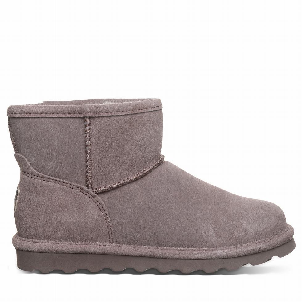 Bearpaw Alyssa Stiefeletten Damen Grau | YUR2828RI