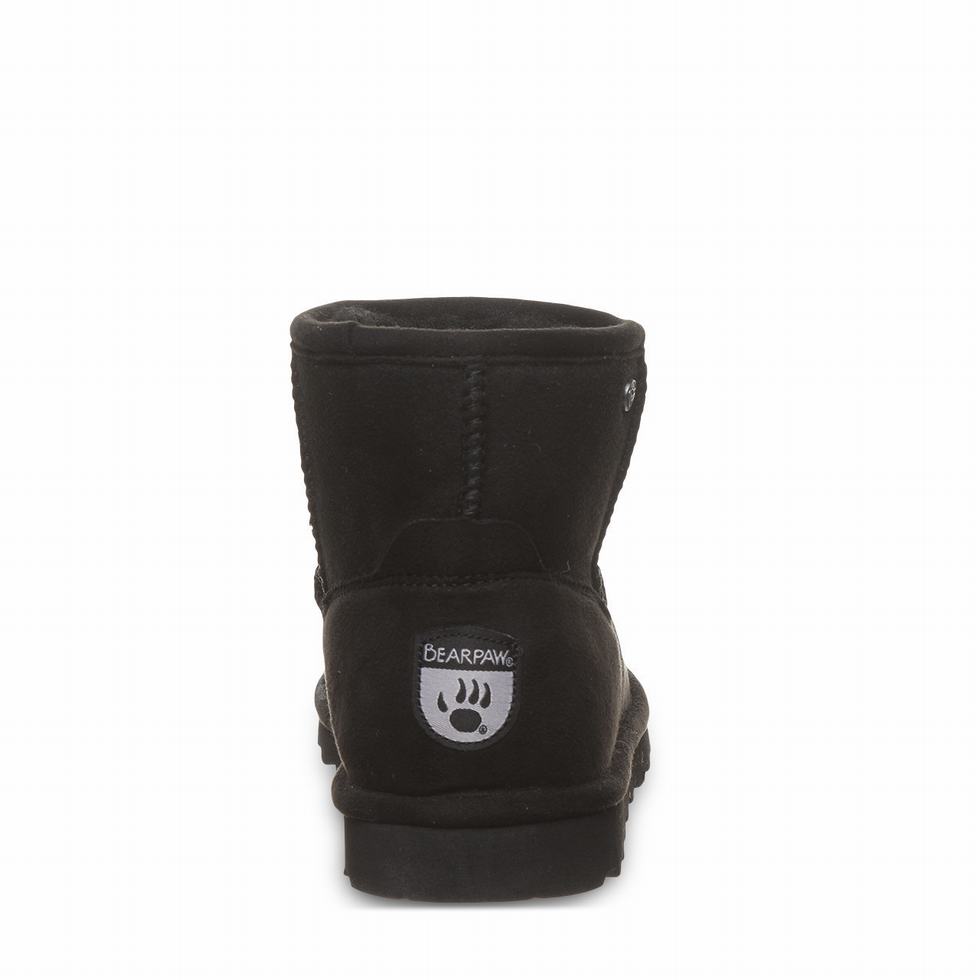 Bearpaw Alyssa Vegan Stiefel Damen Schwarz | PLN53SX