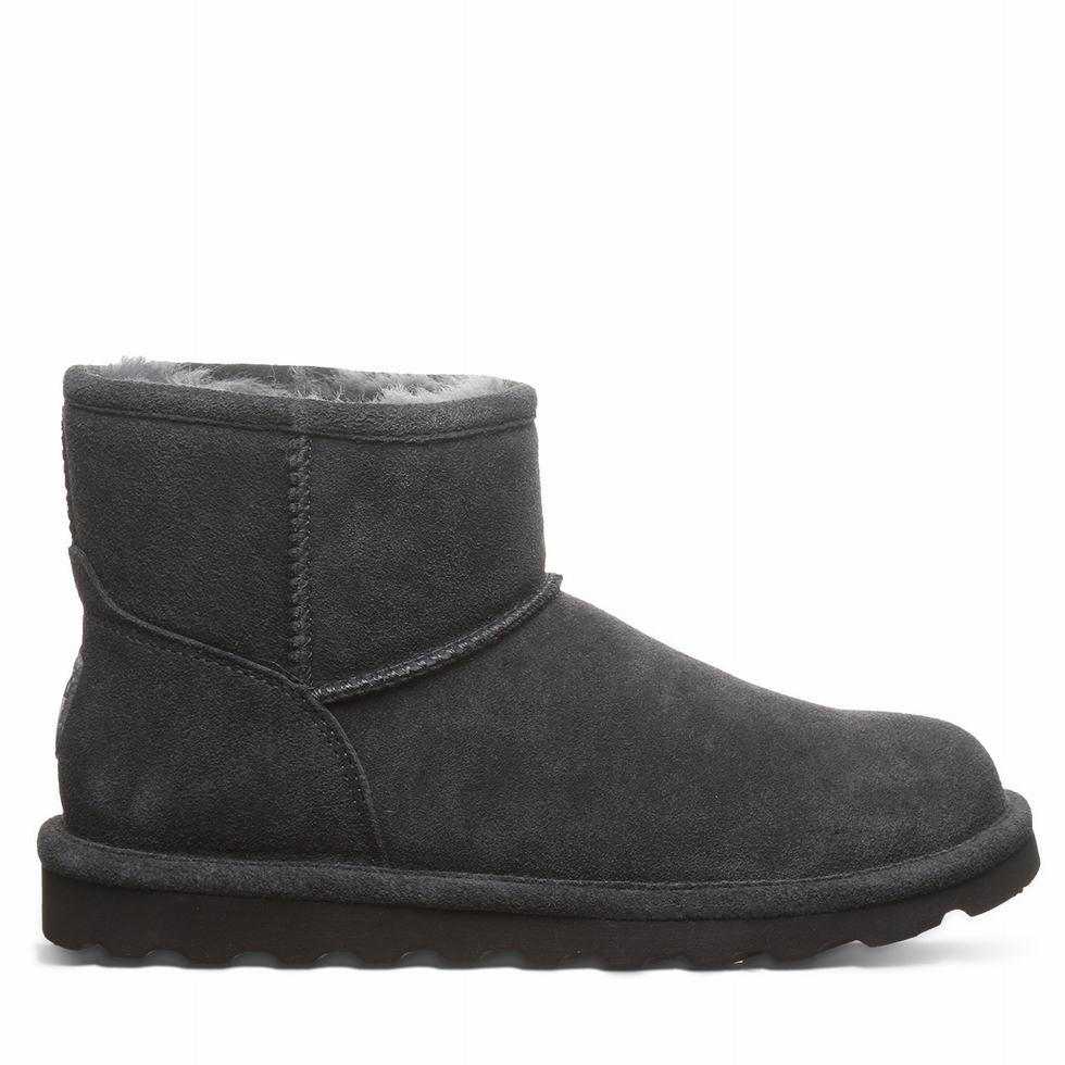 Bearpaw Alyssa Wide Stiefel Damen Gray | QWX365EE