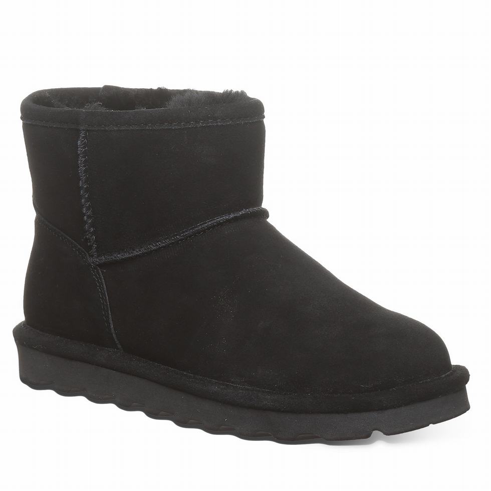 Bearpaw Alyssa Wide Stiefel Damen Schwarz | BVW6060NO