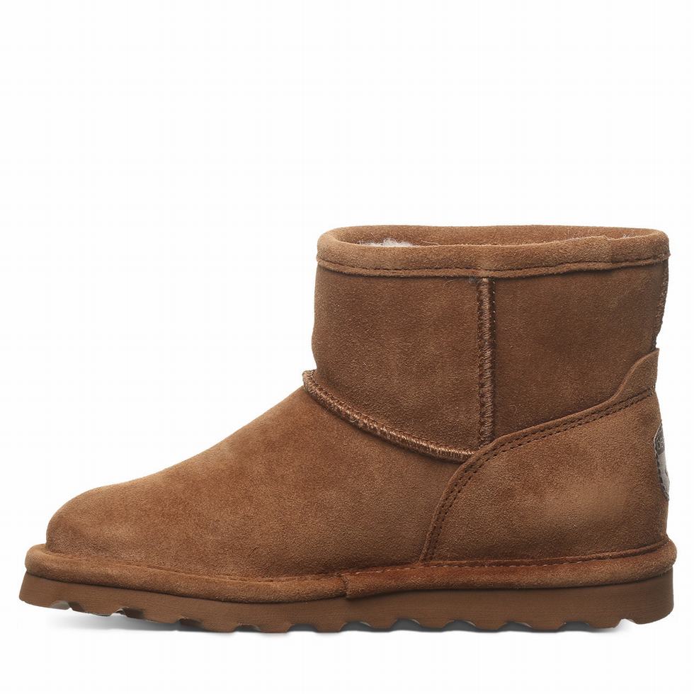 Bearpaw Alyssa Youth Stiefel Kinder Braun | SXA416VU