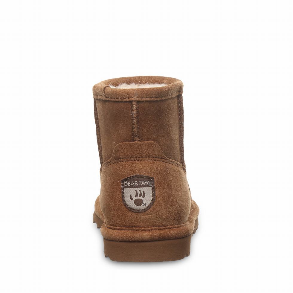 Bearpaw Alyssa Youth Stiefel Kinder Braun | SXA416VU