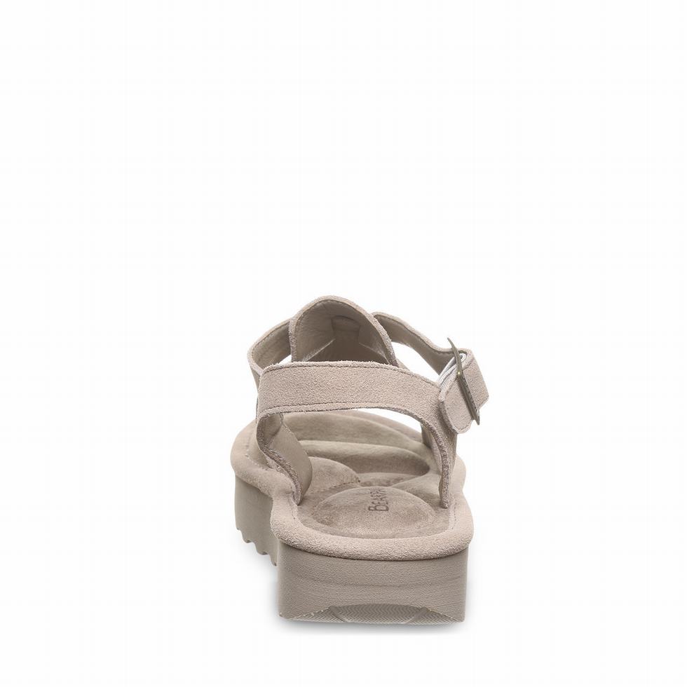 Bearpaw Ascend Sandalen Damen Grau | VJU8152SM