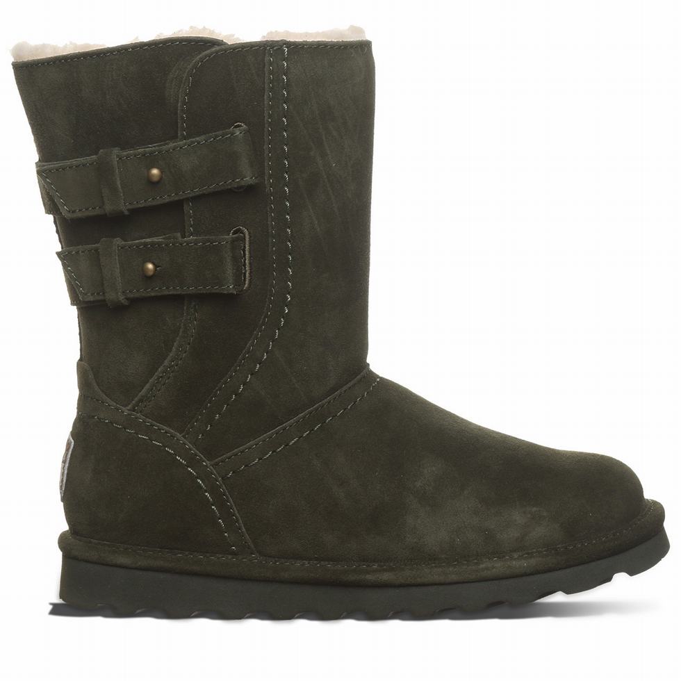 Bearpaw Aurelia Stiefel Damen Grün | XHJ2220NV