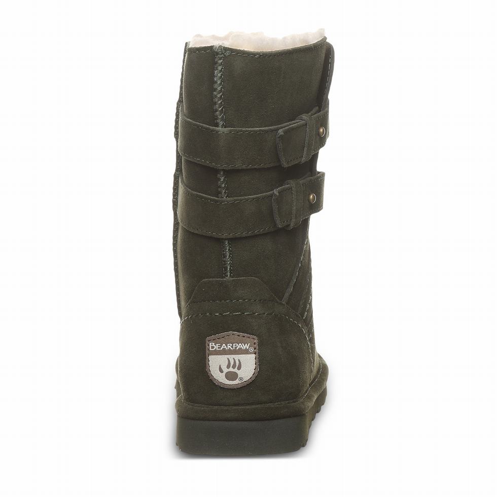 Bearpaw Aurelia Stiefel Damen Grün | XHJ2220NV