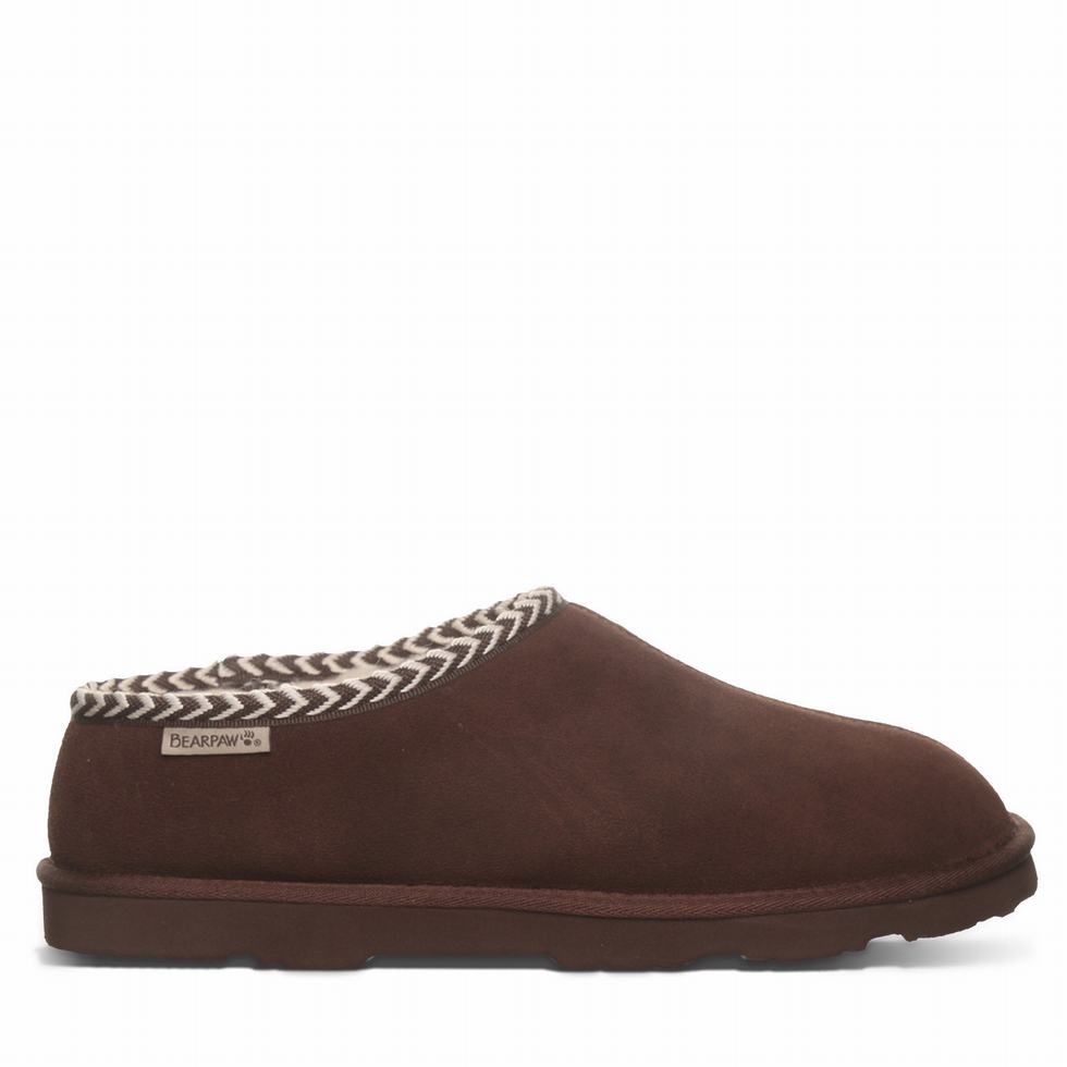 Bearpaw Beau Hausschuhe Herren Braun | JED494YM