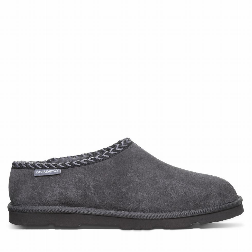 Bearpaw Beau Hausschuhe Herren Gray | NKX8628EP