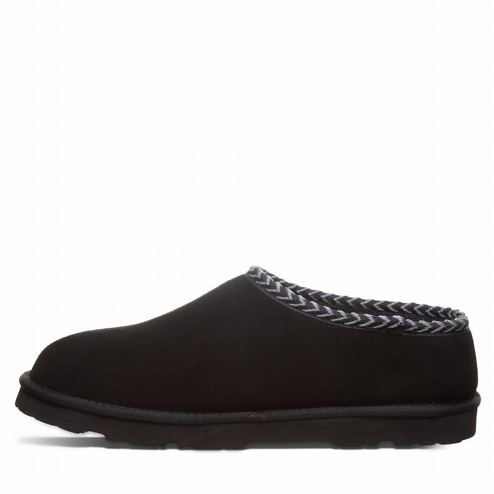 Bearpaw Beau Hausschuhe Herren Schwarz | JVJ5216ZU