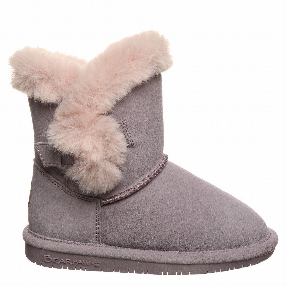 Bearpaw Betsey Youth Stiefel Kinder Rosa | OQX9770HD