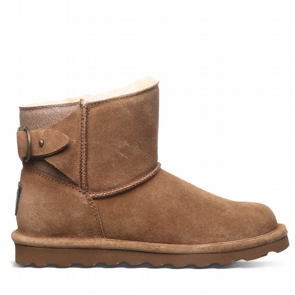 Bearpaw Betty Stiefeletten Damen Braun | FHP296ZE