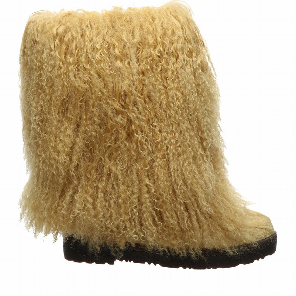 Bearpaw Boetis Stiefel Damen Gelb | WMI7215SG