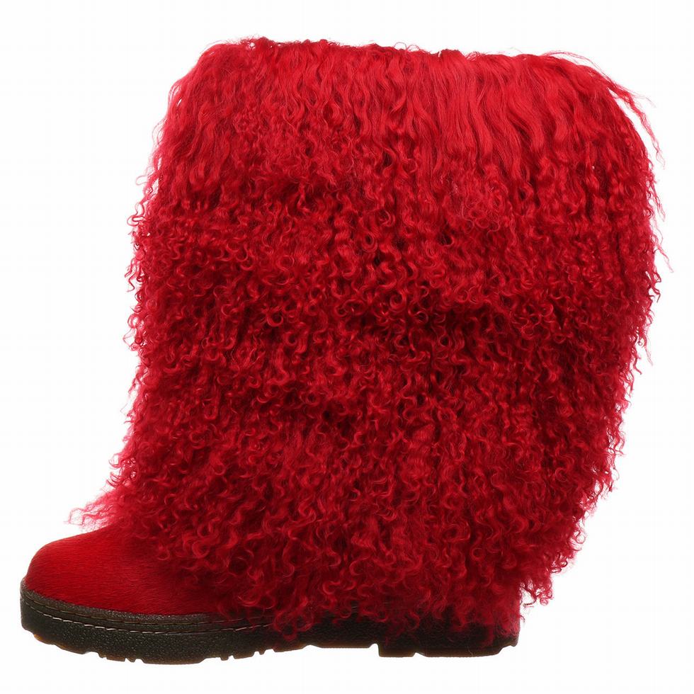 Bearpaw Boetis Stiefel Damen Rot | RBC4365TE