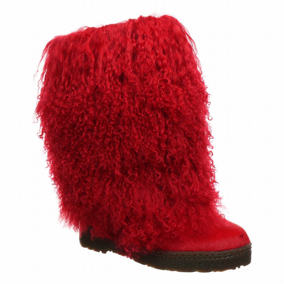 Bearpaw Boetis Stiefel Damen Rot | RBC4365TE