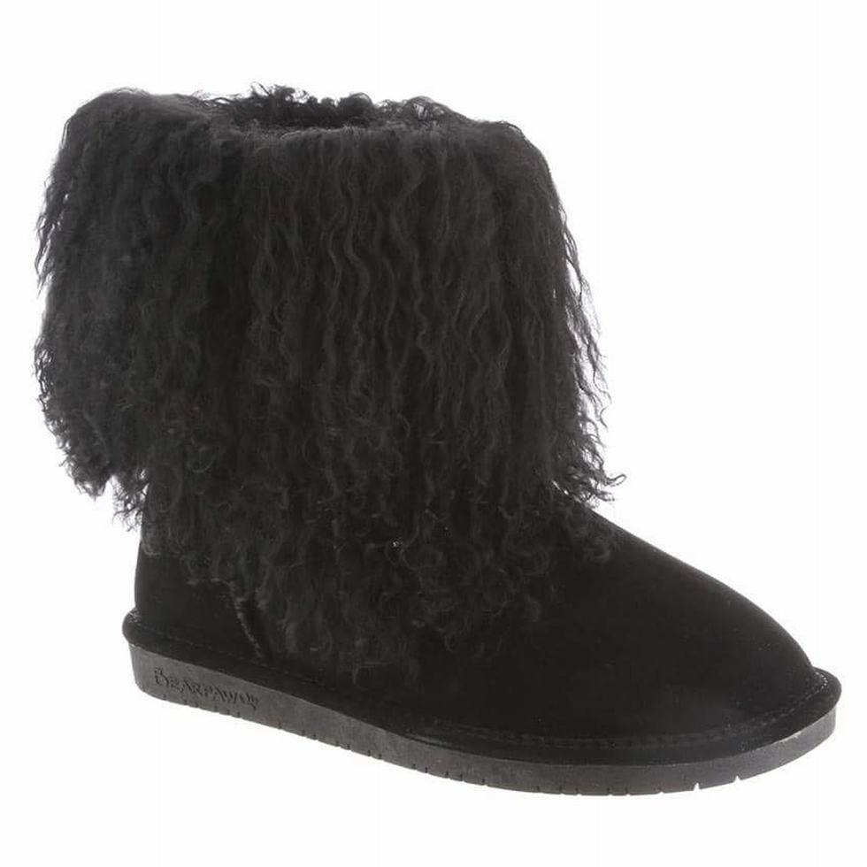 Bearpaw Boo Stiefel Damen Schwarz | BQC1443QL