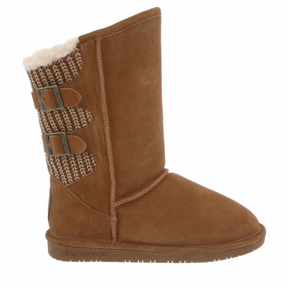 Bearpaw Boshie Hohe Stiefel Damen Braun | XTC7018OL